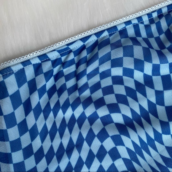 NWT Wild Fable Size M Y2K Psychedelic Mesh Miniskirt - Picture 8 of 9